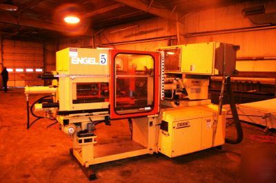 80 ton engel plastic injection molding machine, #2026W