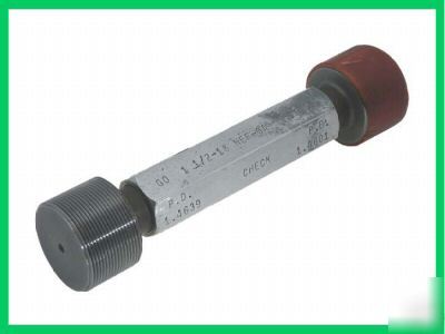 1-1/2-18 nef-3A go-nogo thread gage - hoover elec.