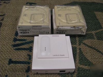 (3) pb-T1 siemens/landis & staefa room temp sensors 