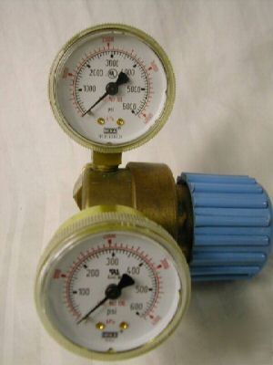Air liquide inert gas regulator nitrogen argon mig tig 