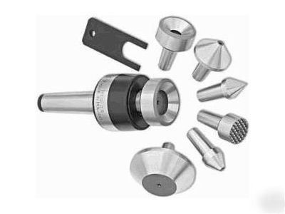 Bison live center mt#4 centers lathe 7 insert