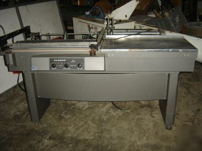 Clamco l bar sealer 20X36 inverting head