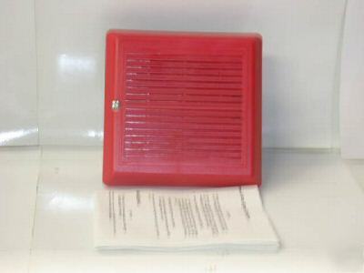 Edwards est 757-1A-h integrity horn red 24V fire alarm
