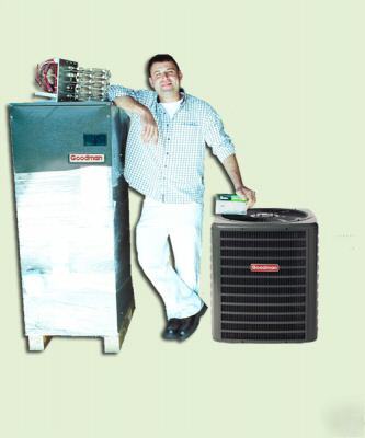 Goodman complete split-system, 1.5 ton, 13 seer