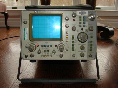 Hewlett packard hp 1740A 100 mhz oscilloscope 2 channel