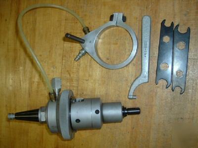 Jig grinding head for moore jig borer