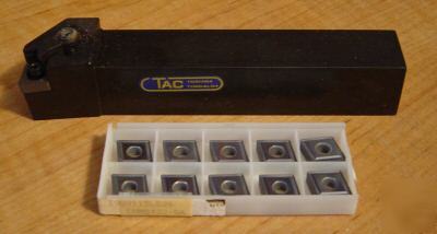 MCLNR164D toshiba toolholder with AH120 coated inserts