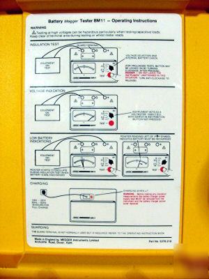 Megger biddle insulation resistance tester 5KV BM11