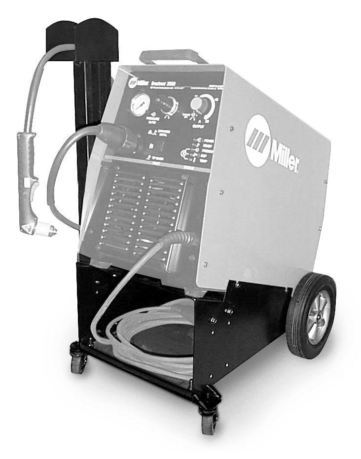 Miller spectrum plasma cart w/cable wrap 30A 195093 fs