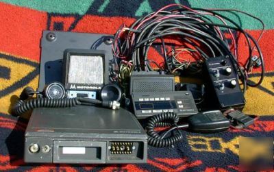 Motorola maratrac uhf radio ambulance ems complete sys