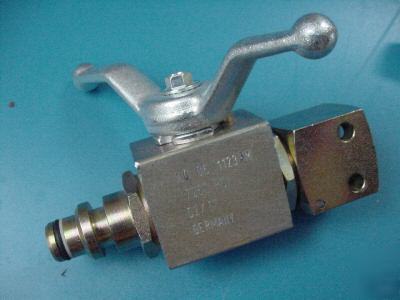 New 3 lg 06 1123FM ball valve 7250PSI 02/07 germany