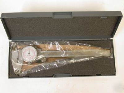 New 6 inch / metric dual dial caliper 141500. in box 