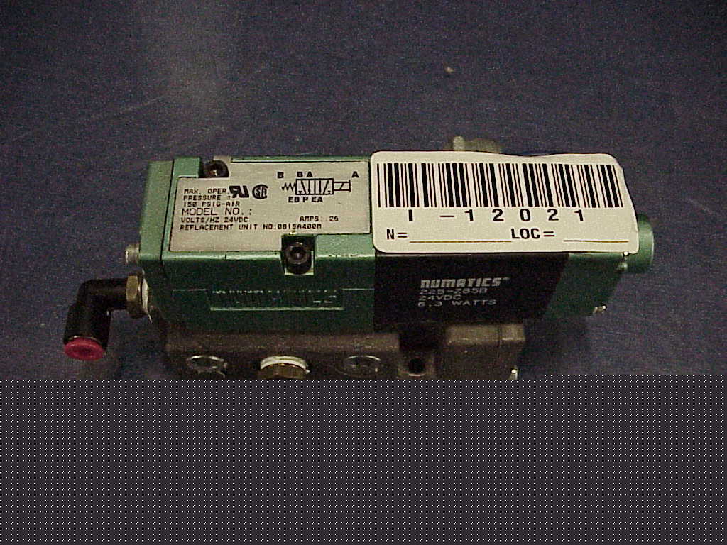 Numatics 225 series automatic valve