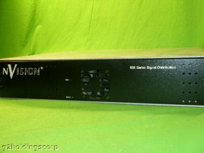 Nvision 500 series signal distribution