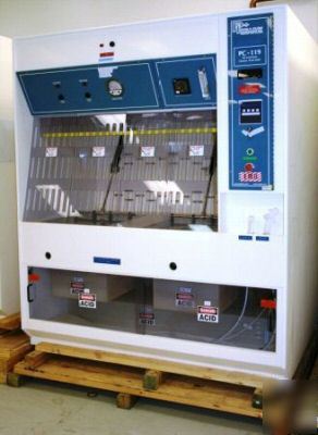 Poly-flow pc-119 wj acid parts cleaner twin sink