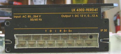Power one/melcher LK4000 12 volts dc @ 12 amps