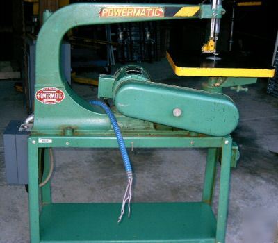 Powermatic scroll saw - model 95 - 3 phase