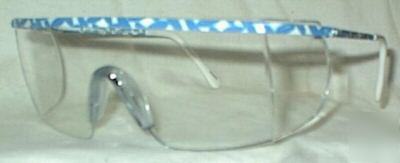 Rescue firefighter metal safety eye glasses protection