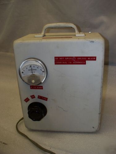 Vintage physics teaching power supply 10 kv dc 