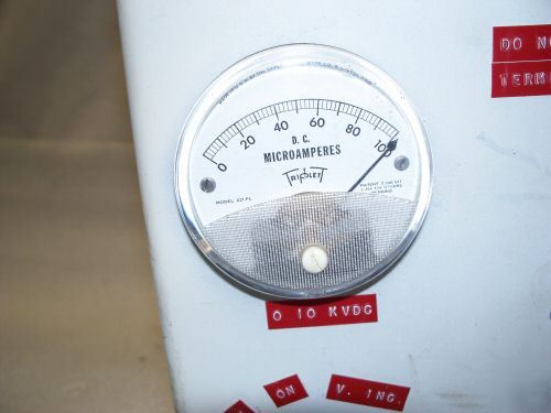 Vintage physics teaching power supply 10 kv dc 