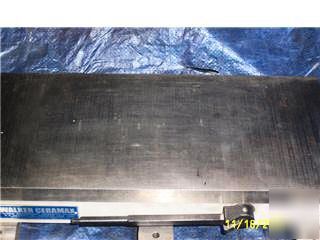 Walker ceramix magnetic chuck surface grinder edm 8X18 