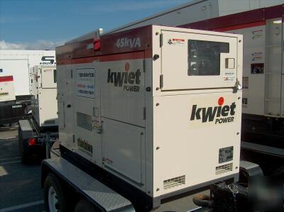 Diesel portable 45KVA kwiet power generator