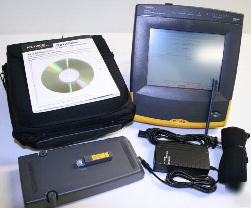 Fluke optiview pro opv-pro network analyzer w/ wan vlan