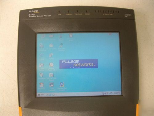 Fluke optiview pro opv-pro network analyzer w/ wan vlan