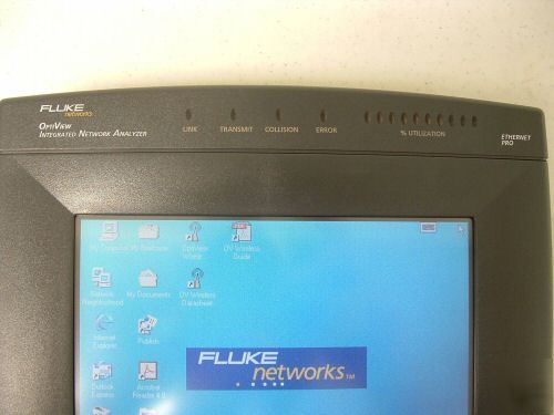 Fluke optiview pro opv-pro network analyzer w/ wan vlan