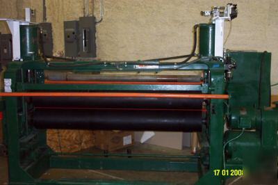 Laminator nip roller pneumatic