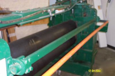 Laminator nip roller pneumatic