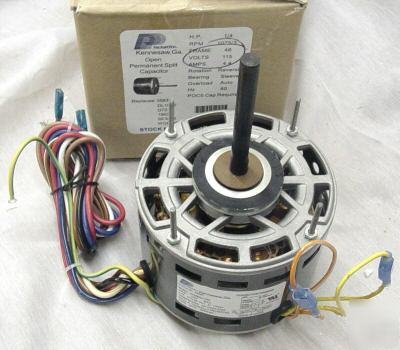 1/4 hp 1075 115 v 3 speed furnace blower fan motor 3583