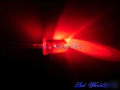 1000X 3MM 5000MCD led lamp car wholesale lots diy red