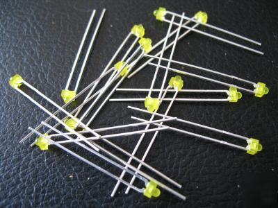 50 x 1.8MM yellow diffused leds,tower leds