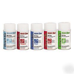 9000 shot metered air freshener refills- clean 'n fresh
