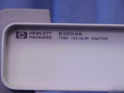 Agilent 83204A tdma cellular adapter w/ cables