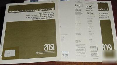 Ansi standard lot ballasts for sodium lamps
