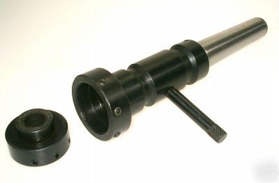 Die holder for lathe tailstock 3 morse taper