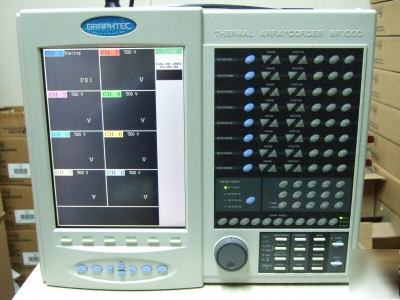 Graphtec thermal arraycorder array recorder WR1000 8 ch