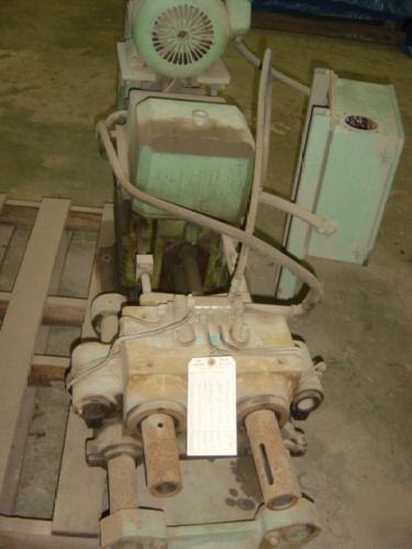 Krueger & co. replacement 2 spindle drill head 1.5 hp