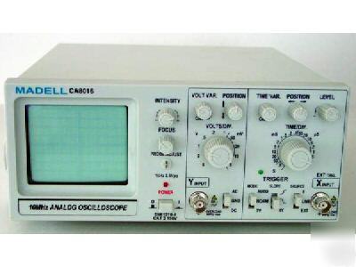 New 10 mhz mini analog oscilloscope
