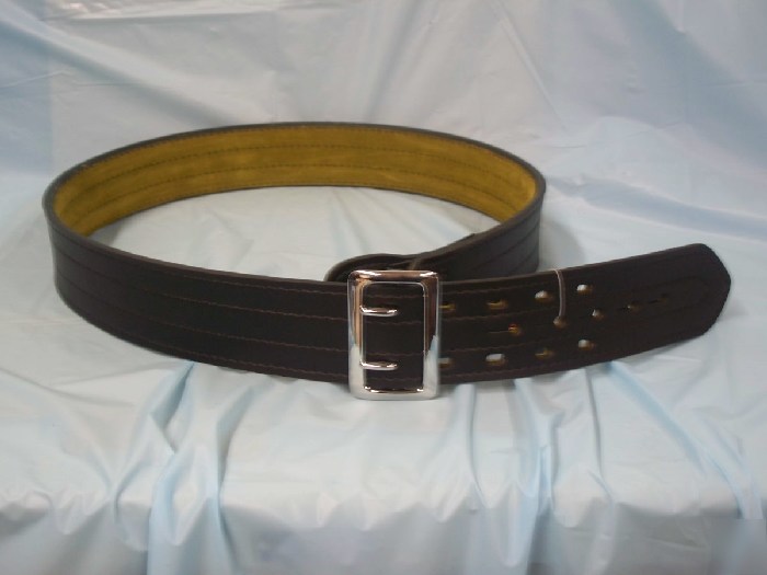 New safariland duty belt suede lined double buckle SZ38