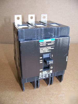 New siemens BQD330 3POLE 30AMP 480V circuit breaker 