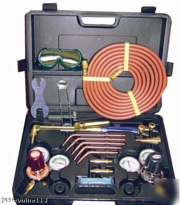 Oxy welding kit 4 plumbing refrigeration mechanics
