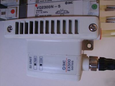 Smc pneumatic 8 station manifold with EX500 si unit 