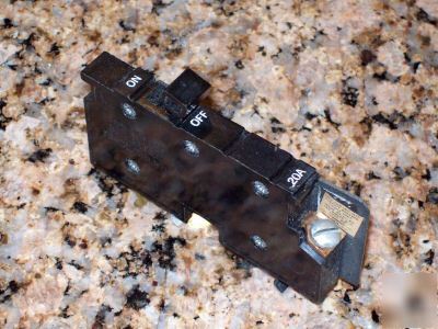 Square d & cutler hammer xo 1 pole 20 amp breaker-rare