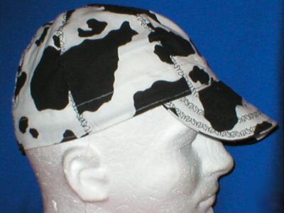 Welding biker hat hats cap caps mad cow