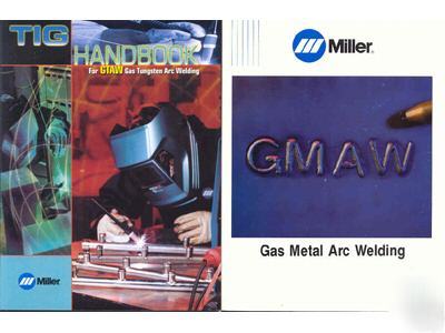 New 2 tig & mig welding manual books 