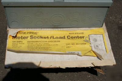 New bx meter 100 amp circuit breaker panel ENCLOSURE1PH