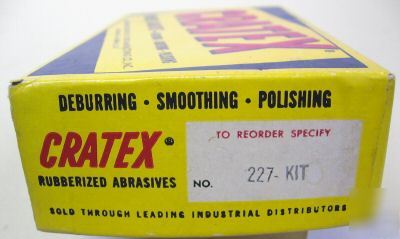 New cratex cone test kit no. 227 complete